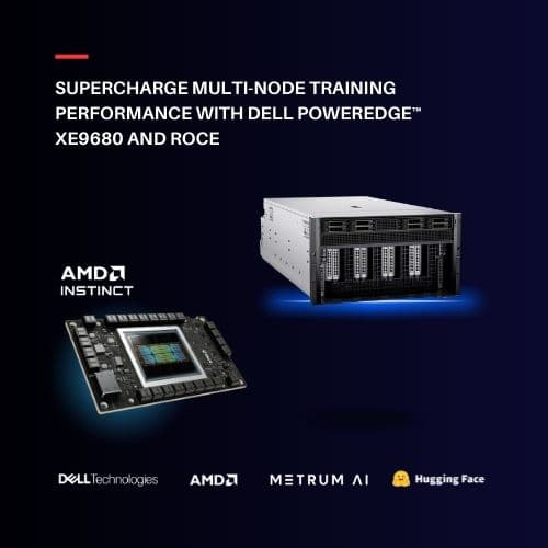 Supercharge Multi-Node Training Performance with Dell PowerEdge XE9680 and RoCE
