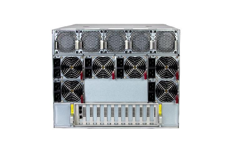 Supermicro AS-8126GS-TN server rear